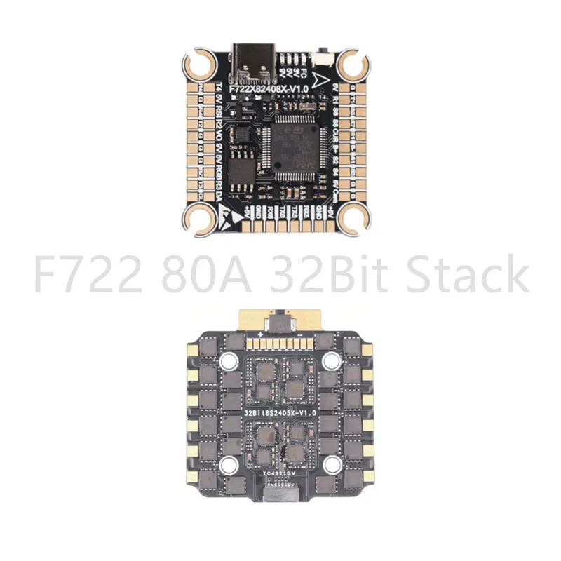 

F722 32Bit 80A FC&ESC 30x30mm Stack