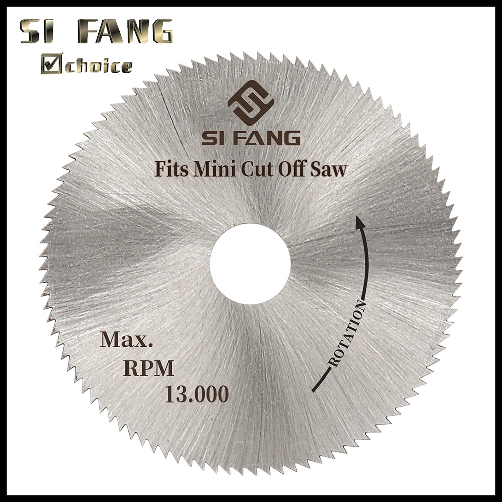 

1 шт., 2 дюйма, 50 мм, режущий диск, мини-циркулярная пила для дерева, пластика, металла, вращающиеся режущие инструменты 13000 об/мин