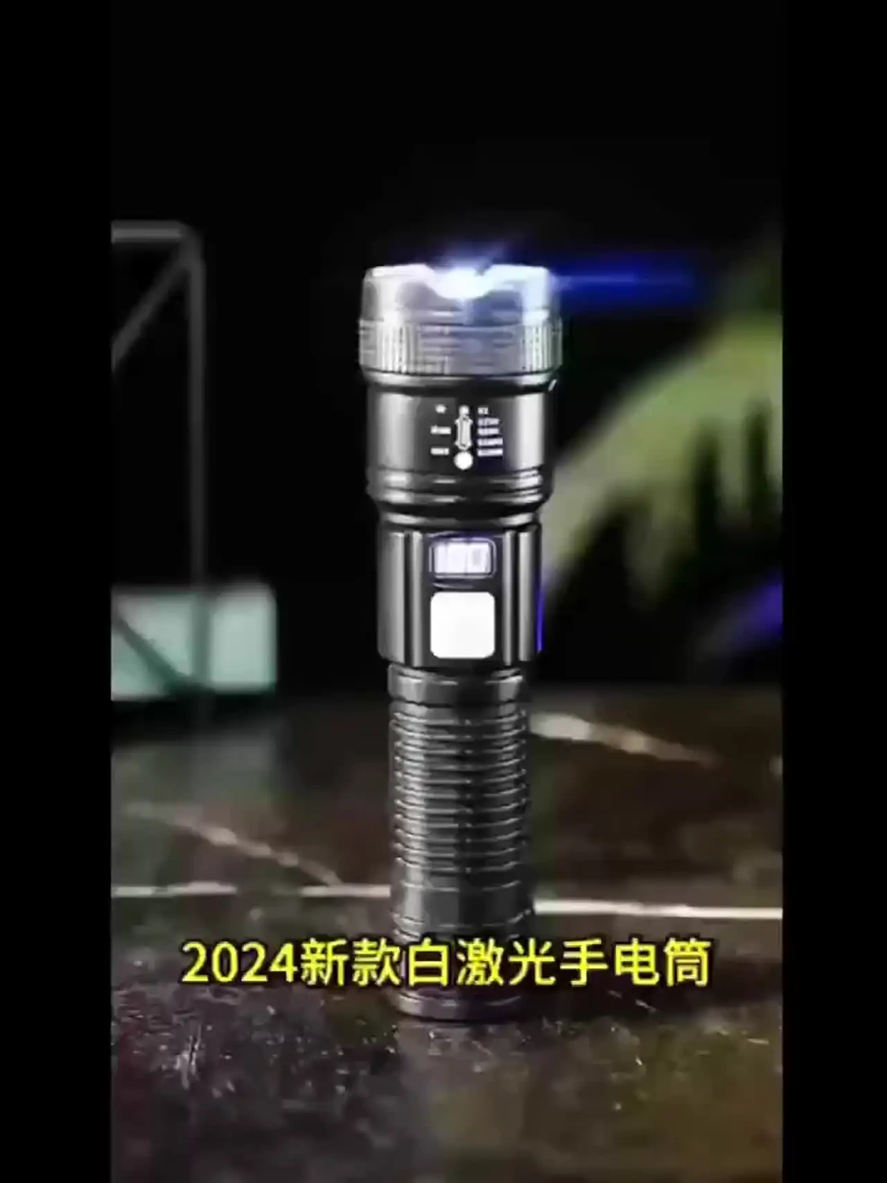 6000000LM LED Flashlight Rechargeable High Power Military Tactical Flashlight Telescopic Zoom Torch Lamp Outdoor Camping Lantern