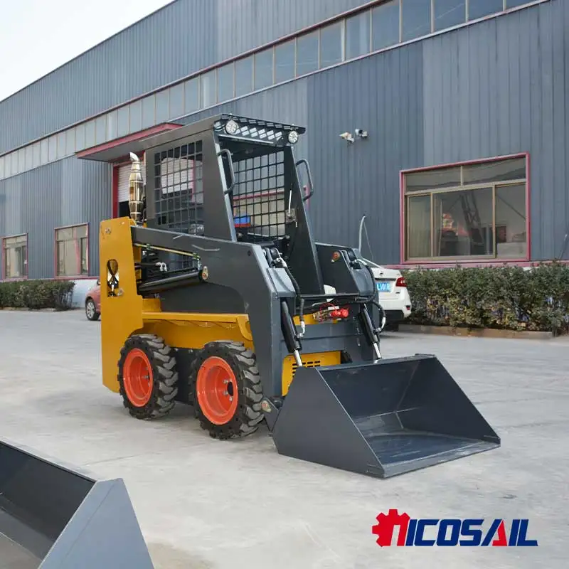 

Wheel Skid Steer Loader for Construction Engineering And Industrial Plants - EPA & CE Approved - Free Shipping