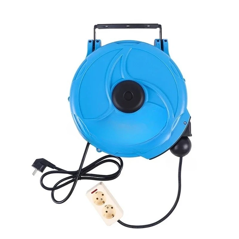 Automatic telescopic reel recovery trachea rewinder electric drum car car wash equipment telescopic reel