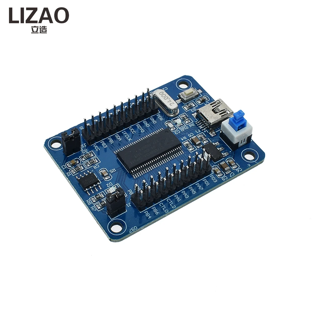 CY7C68013A USB Core Board, IEZ-USB FX2LP Development Board for USB Logic Analyzer and I2C/SPI Serial Projects