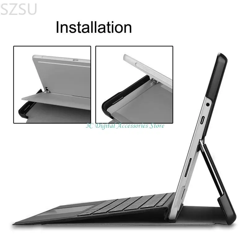 

SZSU Protective for Case for SurfaceGo 2 for w/ Holder, Multiple Lightweight Cover, for Type Keyboard