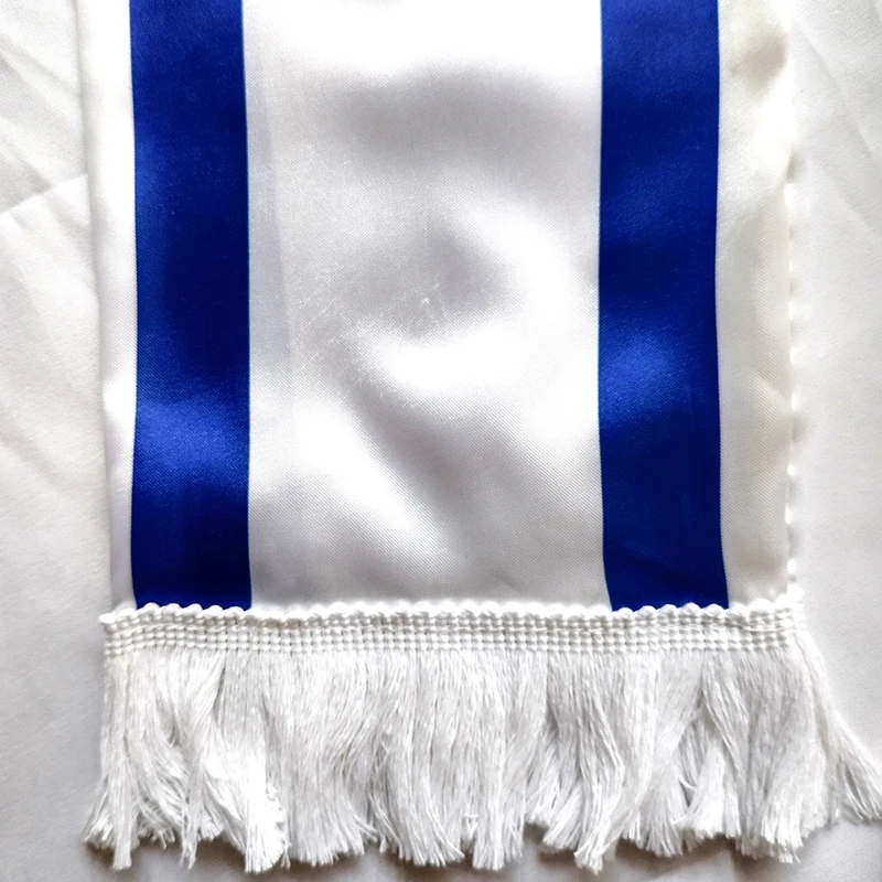 Arincessbo custom banner scarf flag 15x150cm Israeli party sports scarf double-sided pattern