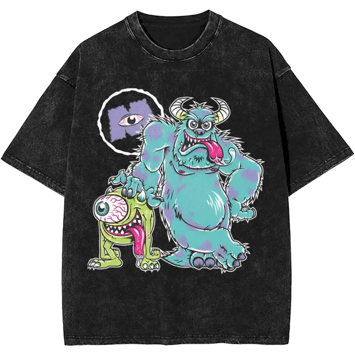 

Monsters Inc M Logo T-Shirt Summer Streetwear T-Shirts 2024 Casual Harajuku Tee Shirt For Male Short Sleeve Print Tees