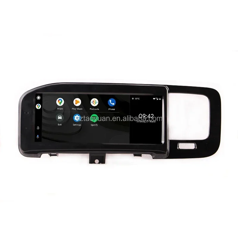 The 8.8-inch car radio is suitable for the S60 V60 central control display large screen navigation camera all-in-one machine