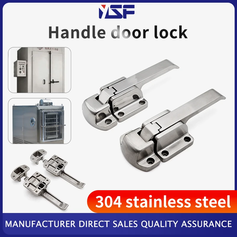 Handle Lock Environmental Test Box Cold Storage Oven Stainless Steel Compression and Tightness Door Lock