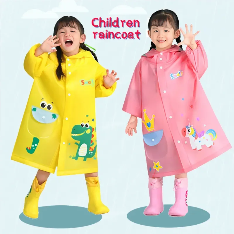 

Waterproof Unicorn Raincoat for Children, Hooded Jumpsuit for Kids, Cartoon Dinosaur Rainwear, Baby Rainwear and Pants, Boys and