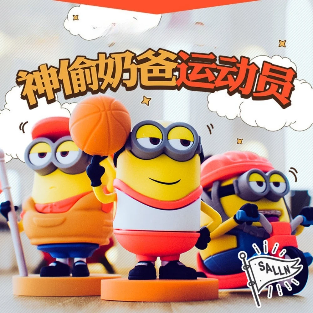 

Minions Figurine Decoration Despicable Me Movie Toy Model Trendy Collectible Suitable for Car or Desk Display