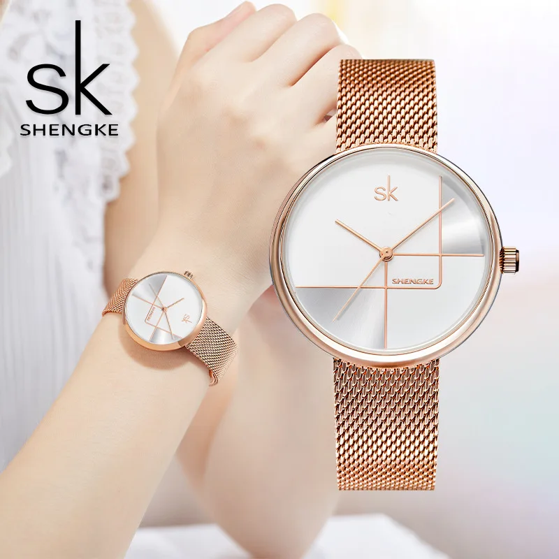

New Women'S Watch, Stylish And Simple Quartz Watch With Mesh BandA Perfect Gift For Women Women'S Accessories, Unique Timepiece.