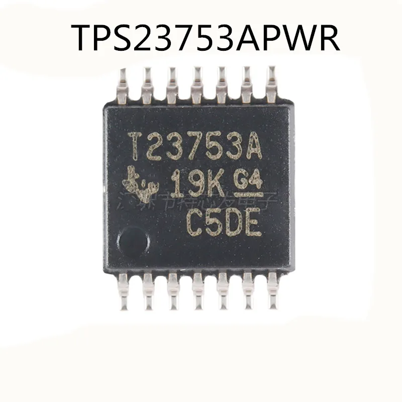 

10Pcs/Lot T23753A TPS23753A TPS23753APWR TSSOP-14 New Chip