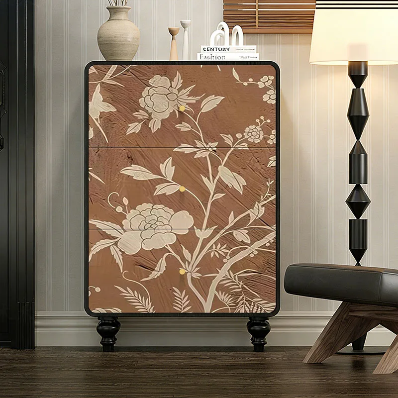 Wooden Hidden Shoe Cabinet Designer Vertical Modern Organizer Storage Shoe Shelf Cupboard Living Room Zapatero Salon Furniture