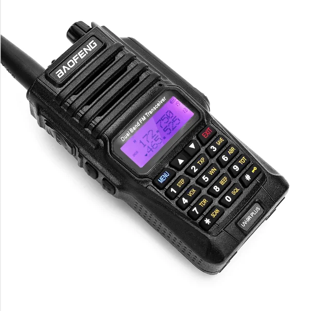 Baofeng UV-9R PLUS VHF UHF Radio 8watte Dual Band Two Way Radio BAOFENG Uv-9rplus Handheld Wakie Talkie Waterproof Radio