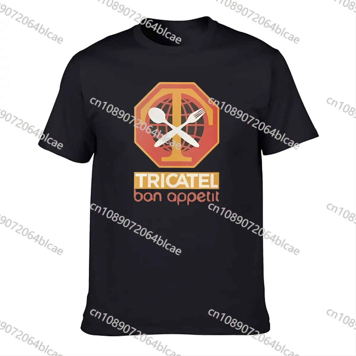 Camiseta Tricatel algodón 6XL Tricatel conveniencia comida película rápida los años 1976 Francia francés Louis De Funes Haute Cuisine