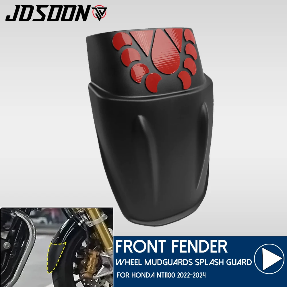 

For Honda NT1100 2022 - NT 1100 2023 2024 Accessories Motorcycle Front Fender Extender Mudguard Extension
