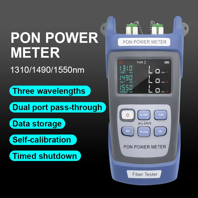 PON Optical Power Tester, Network Line Detector, Splitter Port Checker, Visual Fault Locator, Broadband ONU Online Tester