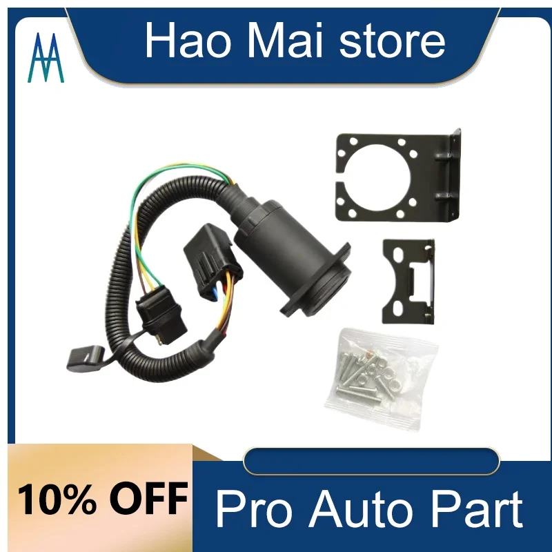 

56038366AB Trailer Wiring 7-Way Pin Connector Plug For Ram Durango Jeep Chrysler