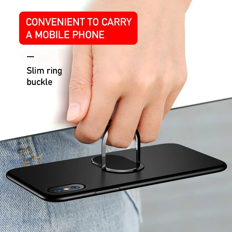Universal Ultra Thin Finger Ring Holder for Iphone Huawei Holder Flexible Phone Stand No Magnetic Car Phone Holder Smartphone - Image 6