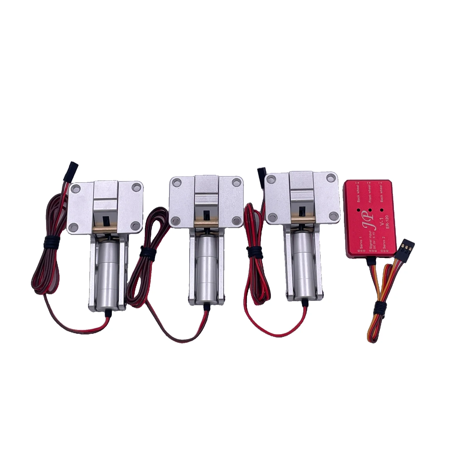 Train d'atterrissage rétractable XAERO ER120 pour Jet RC, train d'atterrissage en aluminium robuste avec 90 °   Modèle de turbine pliable à l'échelle 1/5-1/6