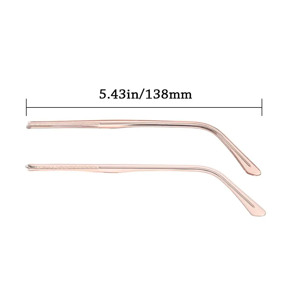1 Pair Glasses Arm Replacement Leg Sunglasses Eyeglasses Replacement Metal Leg Repair Eyewear Accessories