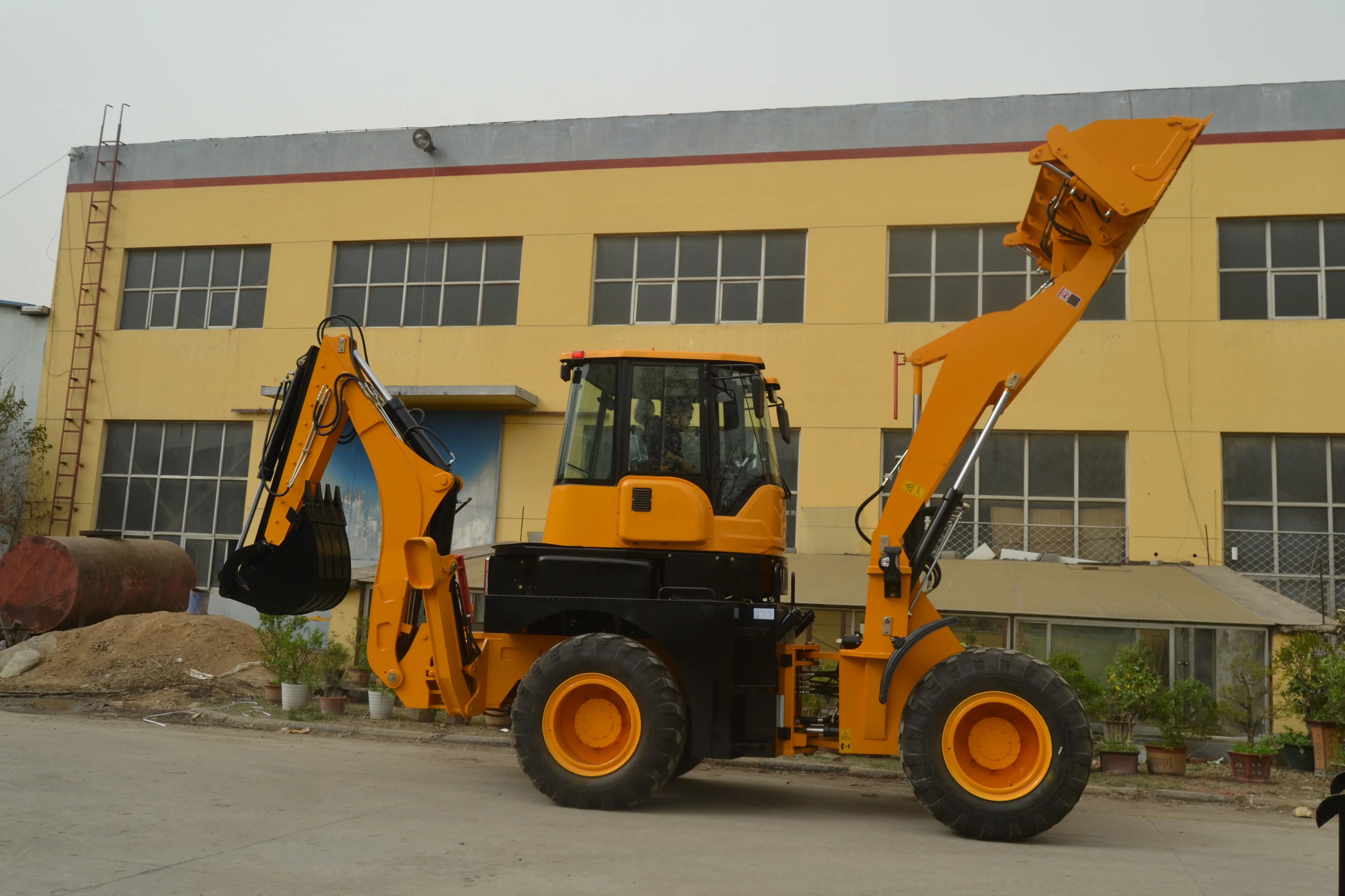 Excavadora retroexcavadora WZ40-30 a la venta