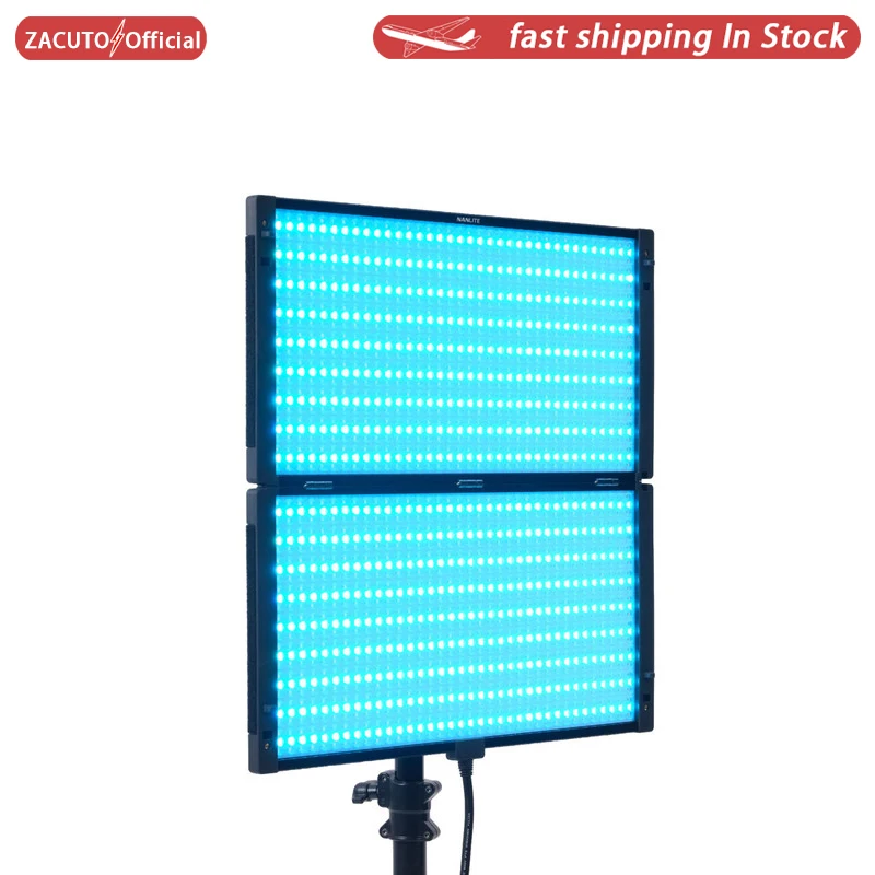 

Nanlite PavoSlim 240B/240C Bi-Color RGB Thin board LED Panel light temperature live broadcast studio ceiling light
