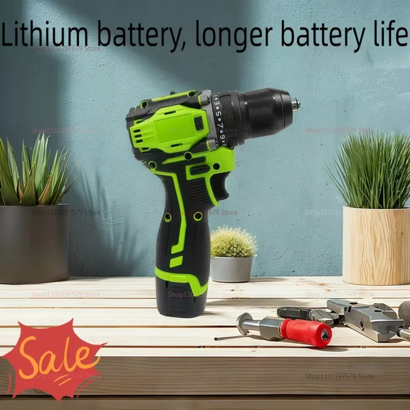 18v 2 em 1 broca de lítio e chave de fenda elétrica ferramenta elétrica sem escova 45nm torque compacto multifuncional sem fio renovação doméstica