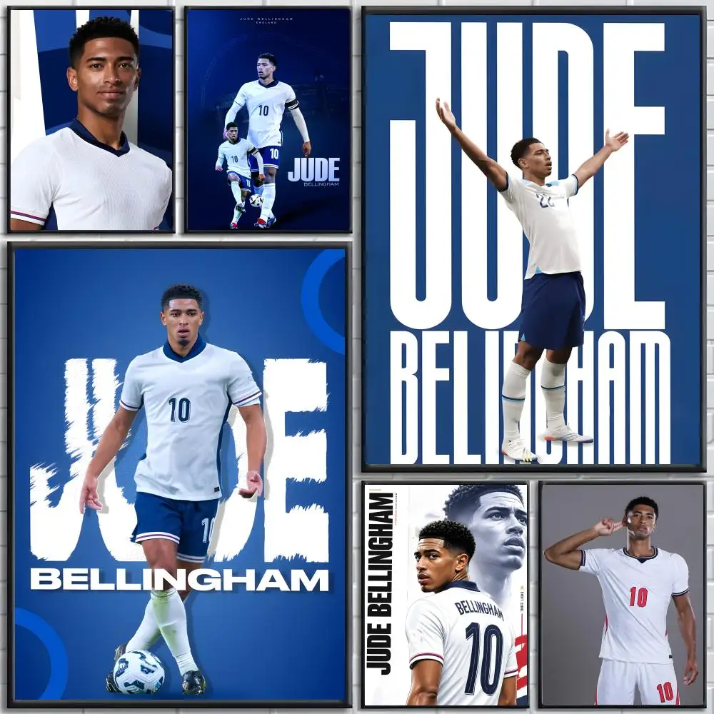J-Jude Bellingham Poster Bedroom and living room posters, canvas paintings, wall art, home decoration