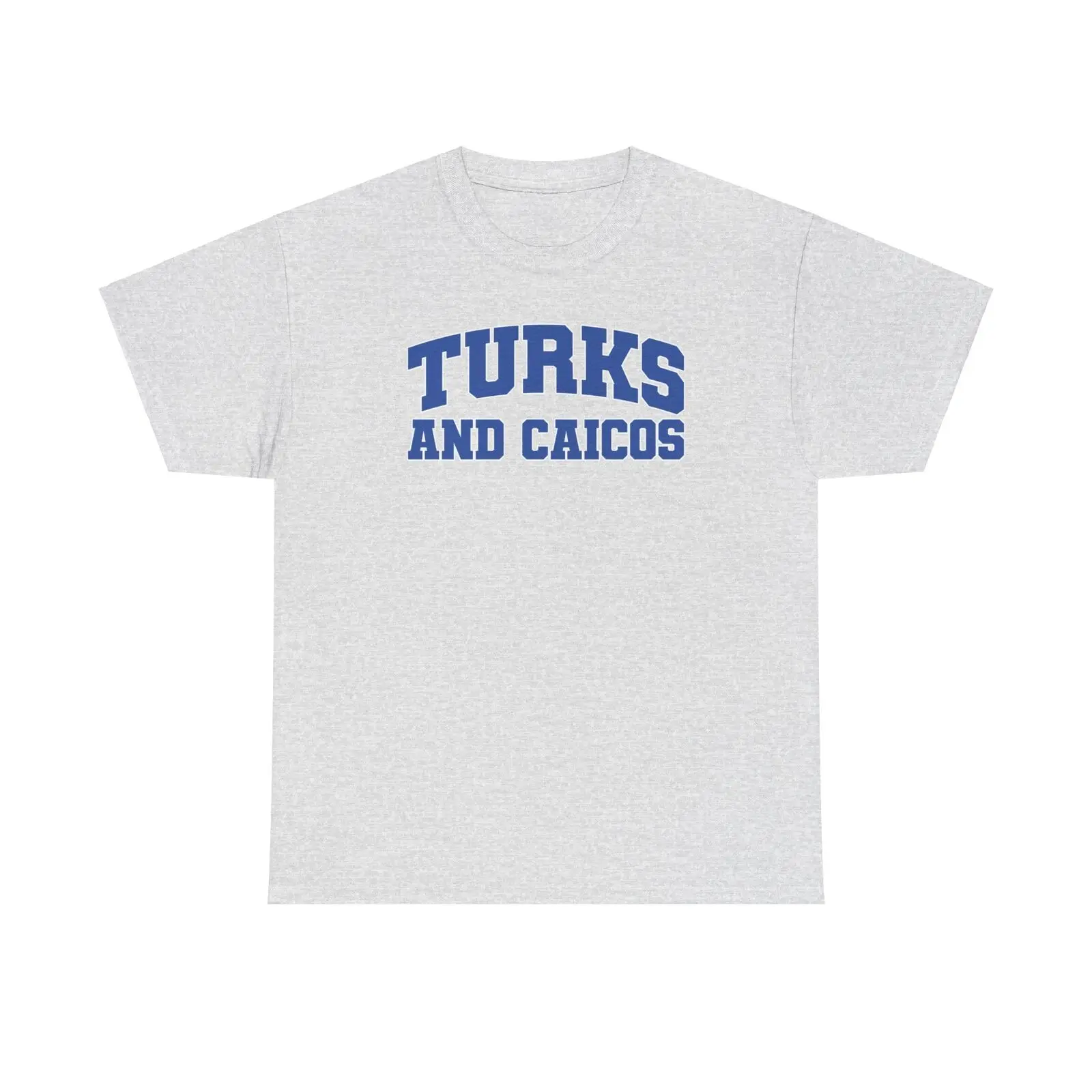 Turks and Caicos Shirt Gifts Tshirt Tee Crew Neck Short Sleeve