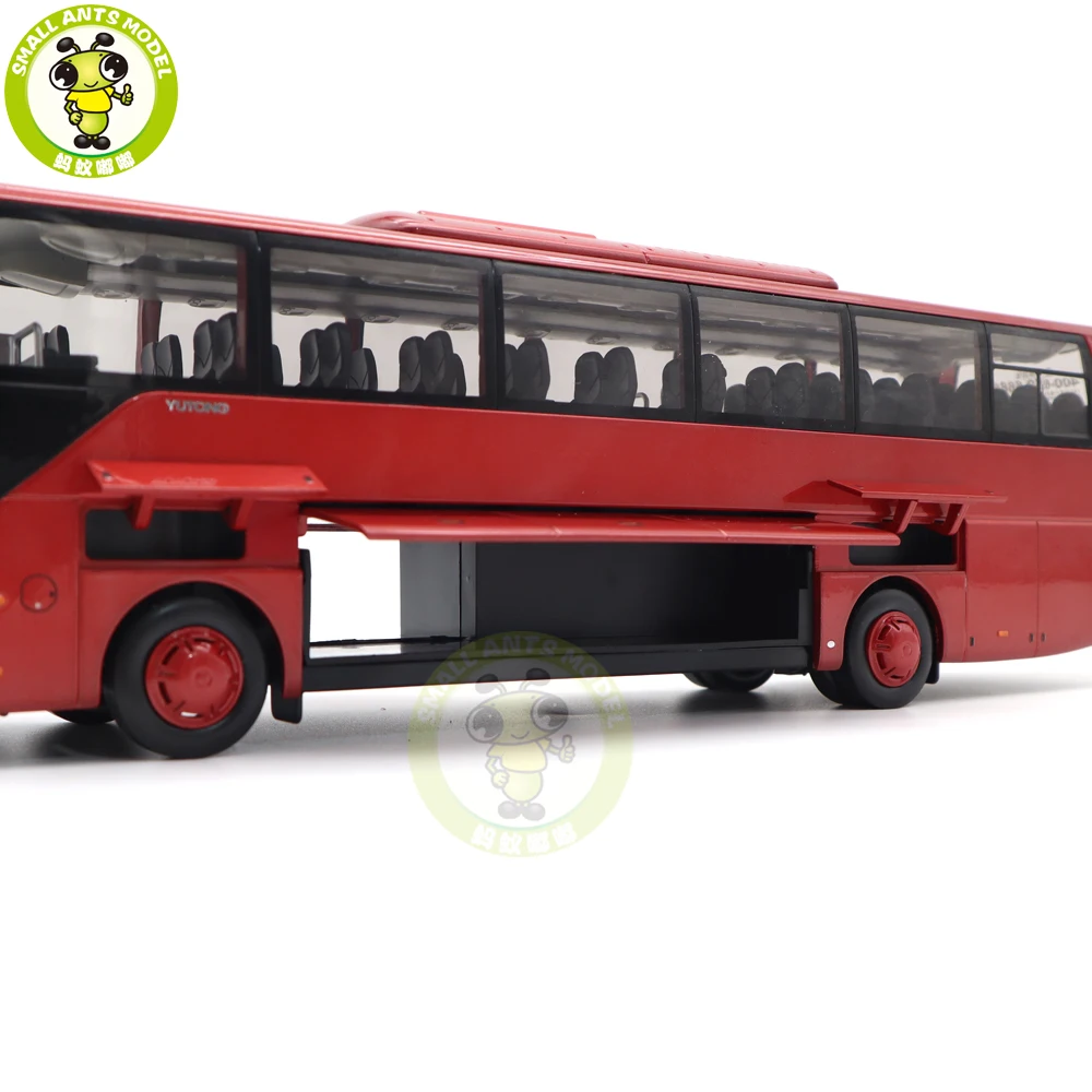 1/42 China YuTong Bus ZK6122H Diecast Model Car Bus Toys Gifts