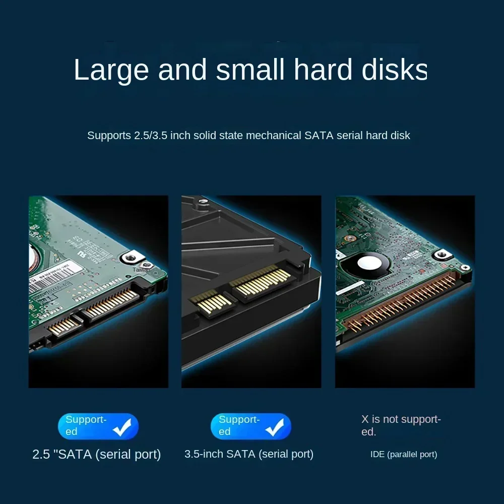 MAIWO USB 3.0 Ke SATA Eksternal Hard Drive Docking Station Enclosure Adapter untuk 2.5 3.5 Inci HDD SSD SATA 5Gbps Mendukung UASP