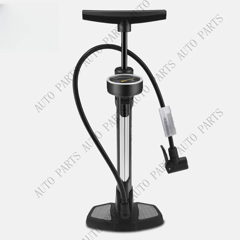 A+ Vertical Mount Air Pump for Bicycle Tires with Multifunction Nozzle 160 PSI