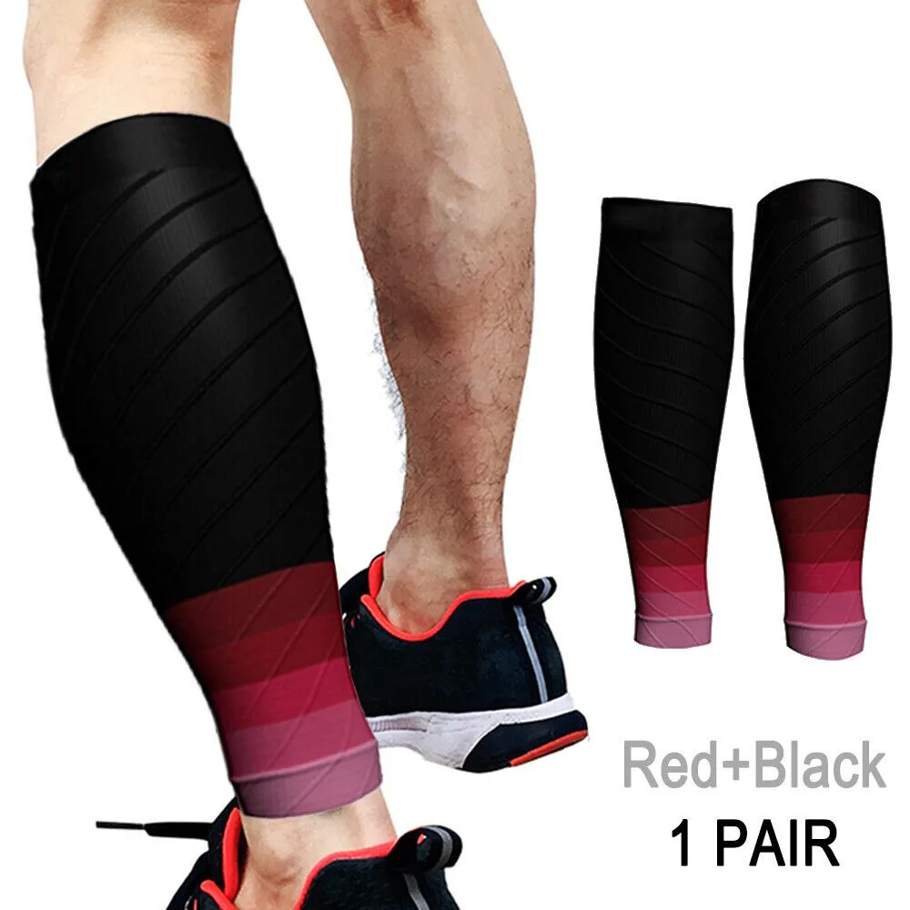 

Compression Calf Sleeves Socks Moisture-wicking Shin Splints Support Guards Cycling Guards Graduated Calf Sleeves For Recovery