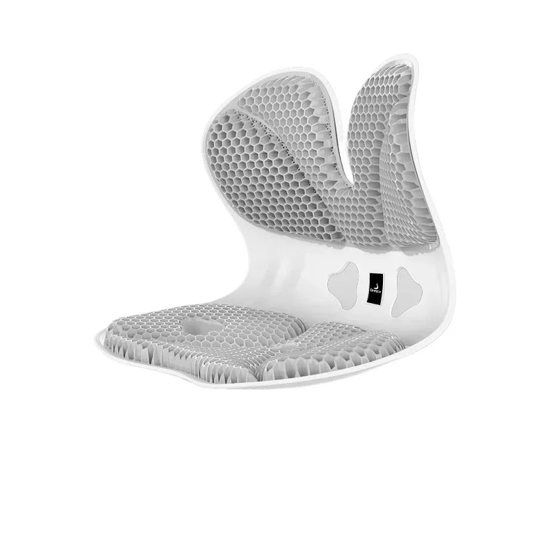 Ergonomie E-Sports Wabengel-Taillenstütze durch Sitzkissen Autositz integrierte Taillenstütze atmungsaktiv