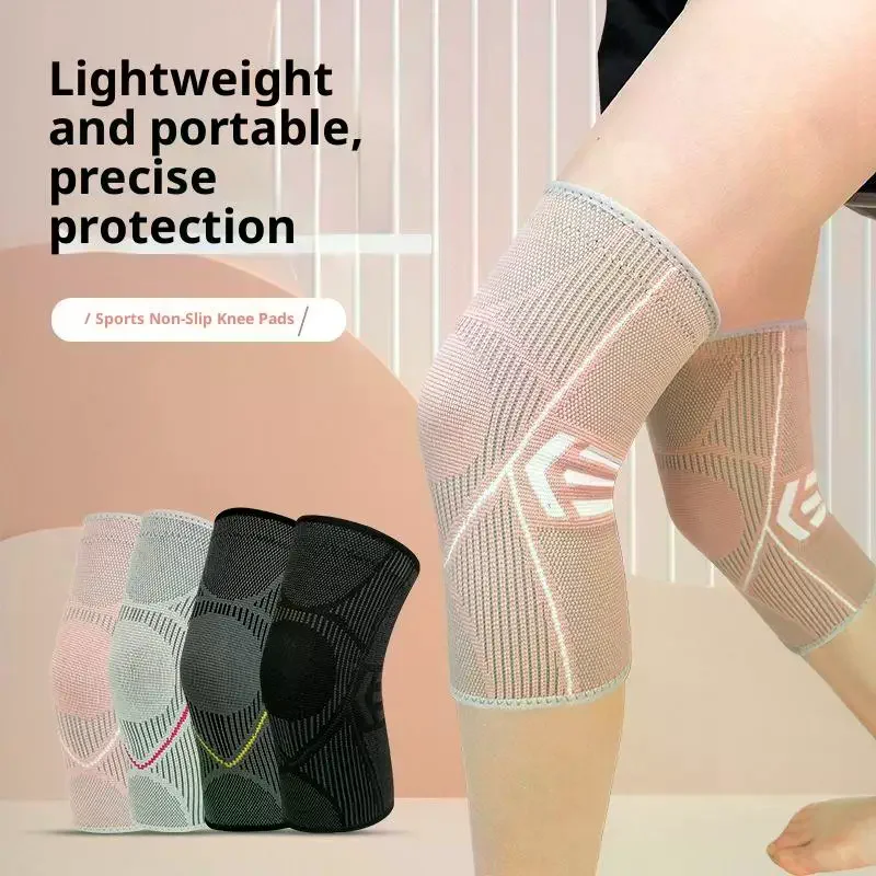 1 пара наколенников, поддержка артрита, нейлоновые спортивные компрессионные рукава для фитнеса, наколенники, защита для велоспорта и бега