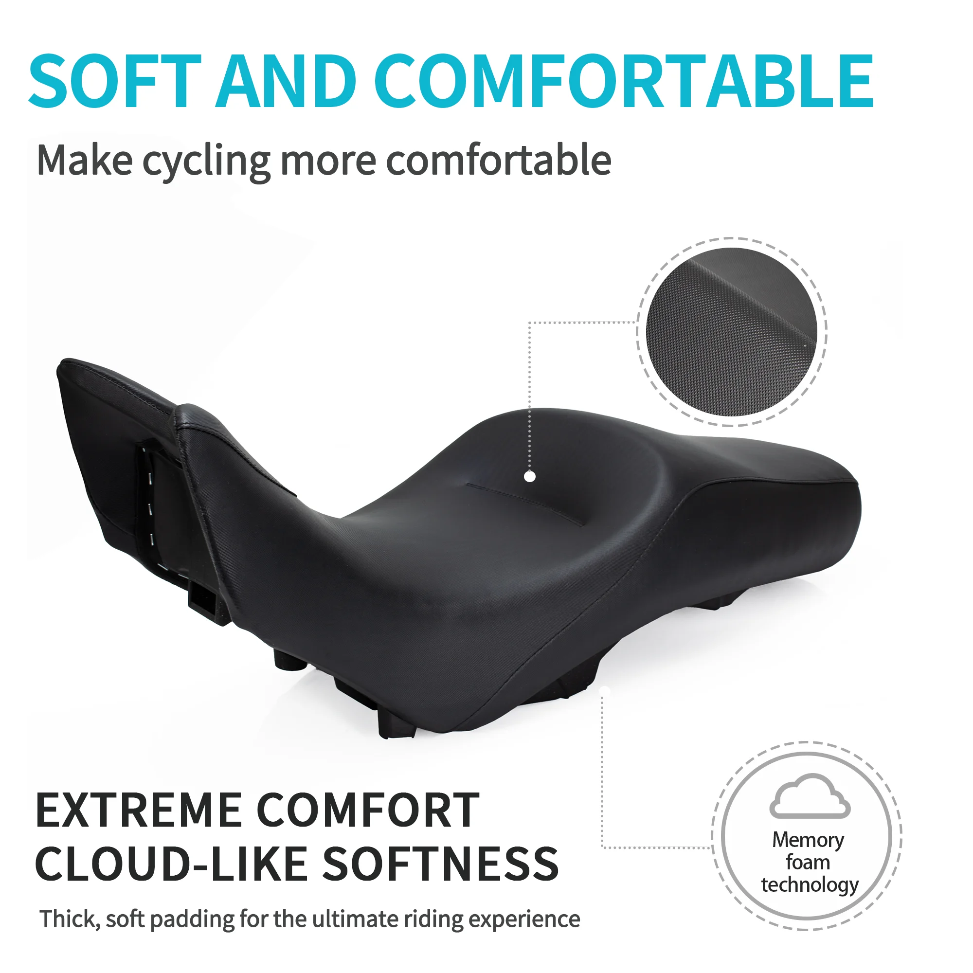 Fit For 2008 - 2018 BMW Complete Driver Seat F650GS F800GS ADVENTURE F650 F800 GS ADV 09 10 11 12 13 14 15 Pad Cushion Black