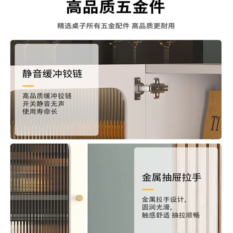 Floor-to-ceiling multi-layer tea bar machine, locker, tea cabinet, water dispenser, upper locker, cup set, teapot storage cabine