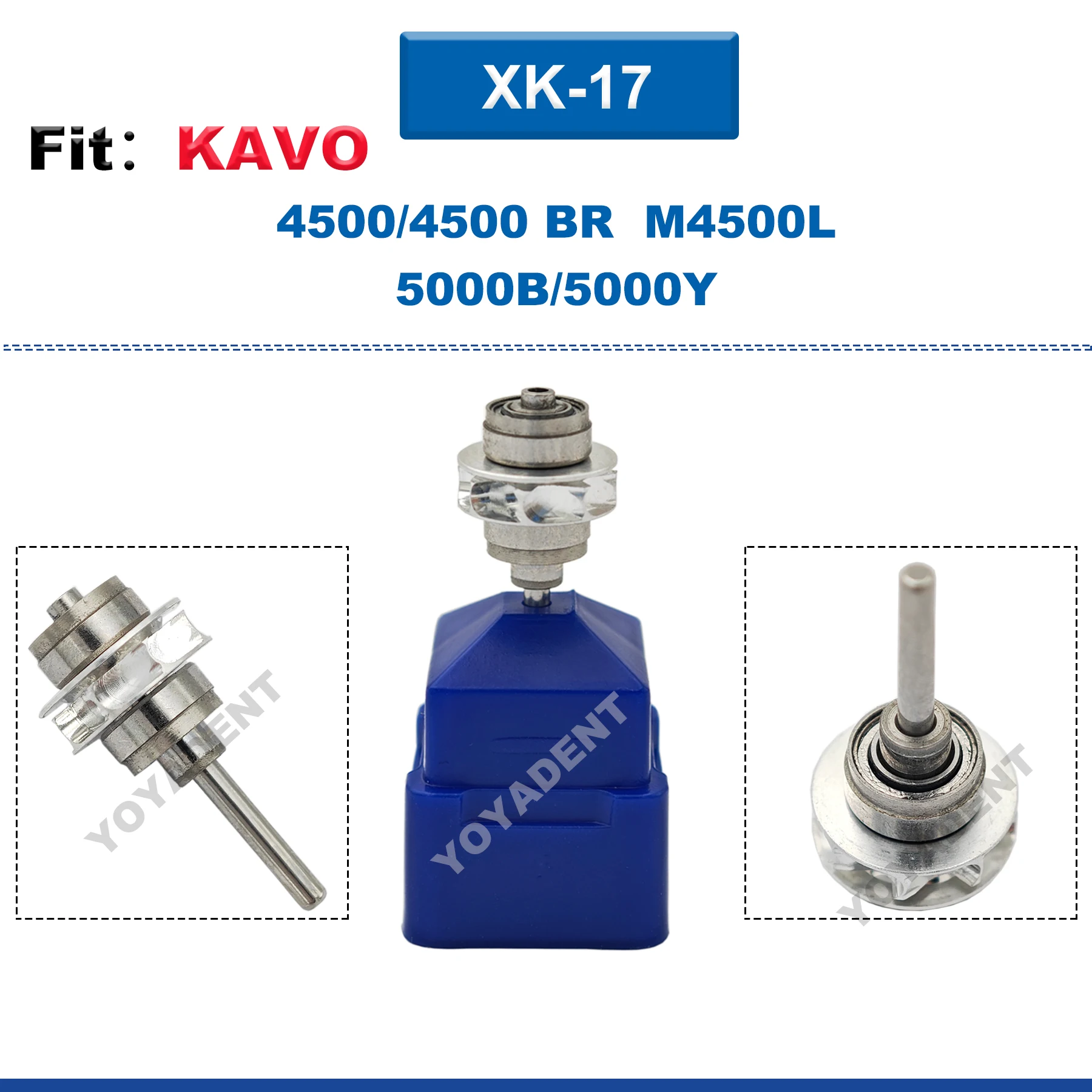 Tandheelkundige Turbine Cartridge Luchtrotor Tandheelkunde Handstuk Accessoires Fit NSK KAVO COXO Hoge Snelheid Handstuk