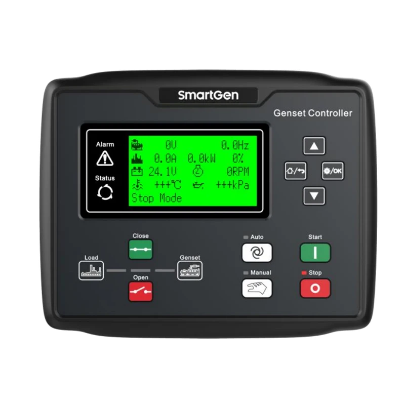 Painel de Controle Original Smartgen Display Controlador do Gerador Hgm6110n Hgm6120n 6110u 6120u 6120nc Lxc6120n