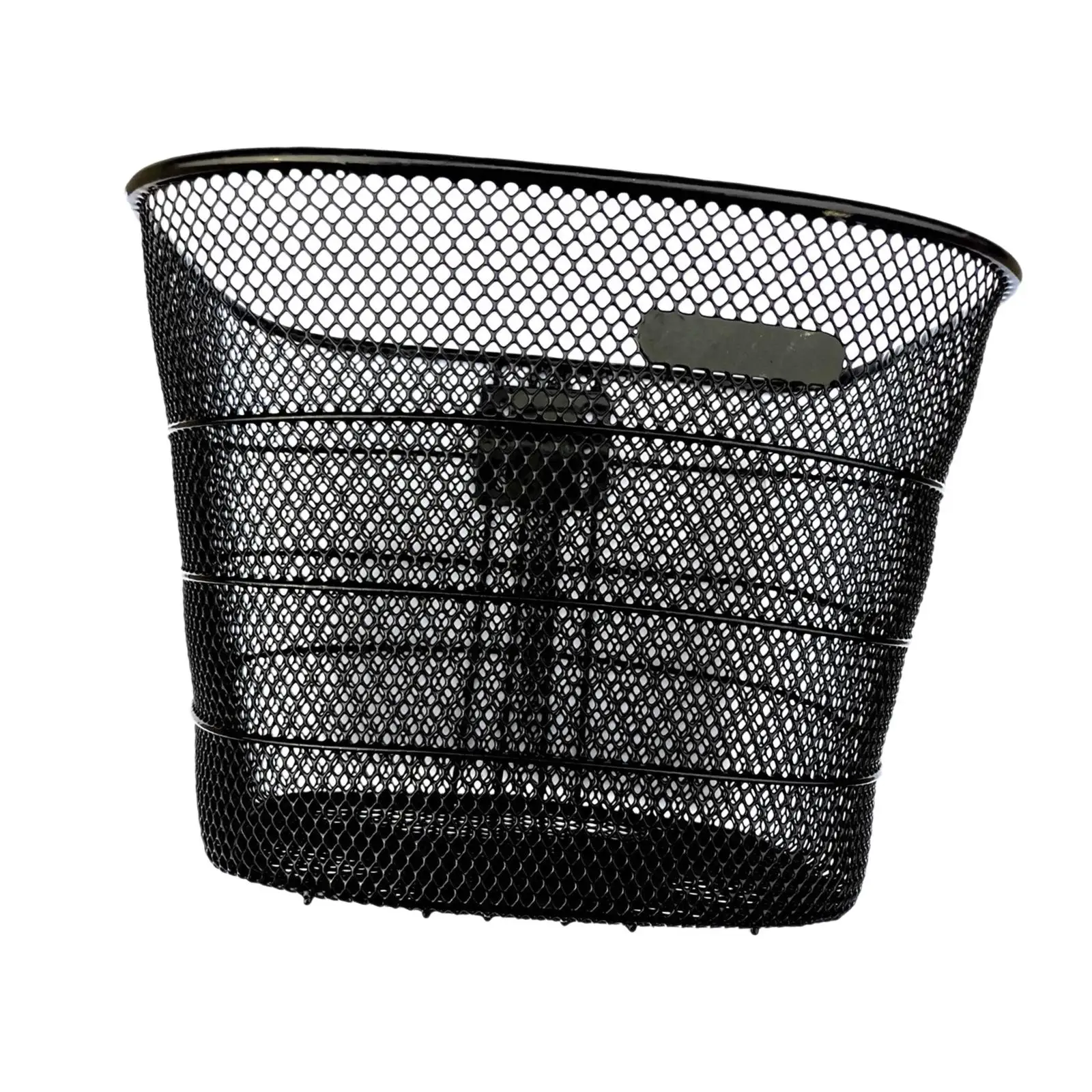 Bike Basket Front Bicycle Basket Adult Storage Basket Metal Front Handlebar Basket for Adult Bikes for Sports Riding Shopping