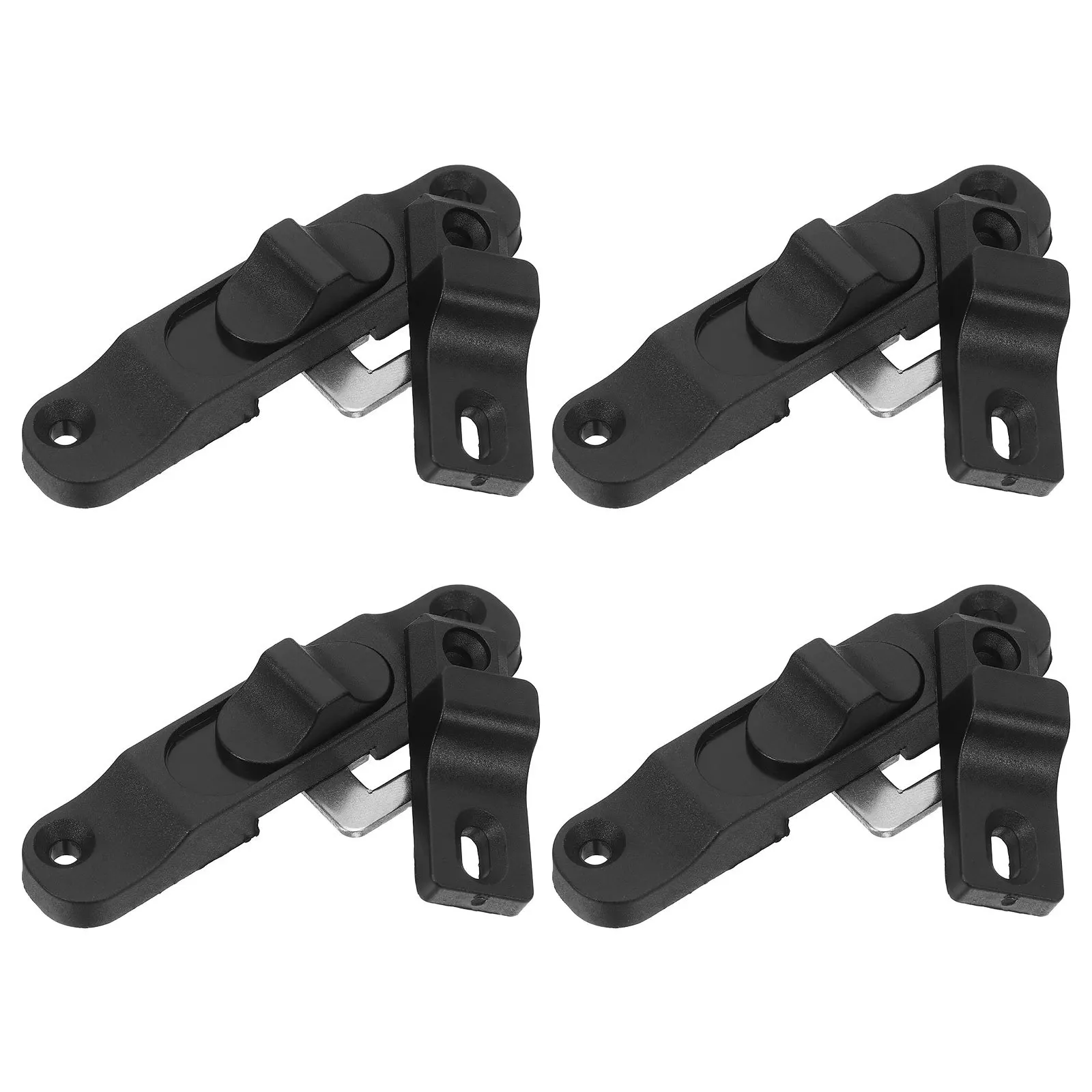 

4Pcs Aluminum Alloy Window Lock Sliding Latch Safety Restrictor Adjustable Window Opener Office Ventilation