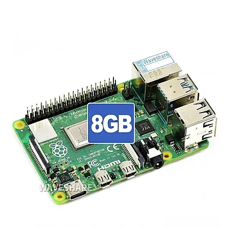 100 % neues Raspberry Pi 4 Modell B 8 GB RAM, vollständig aufgerüstet