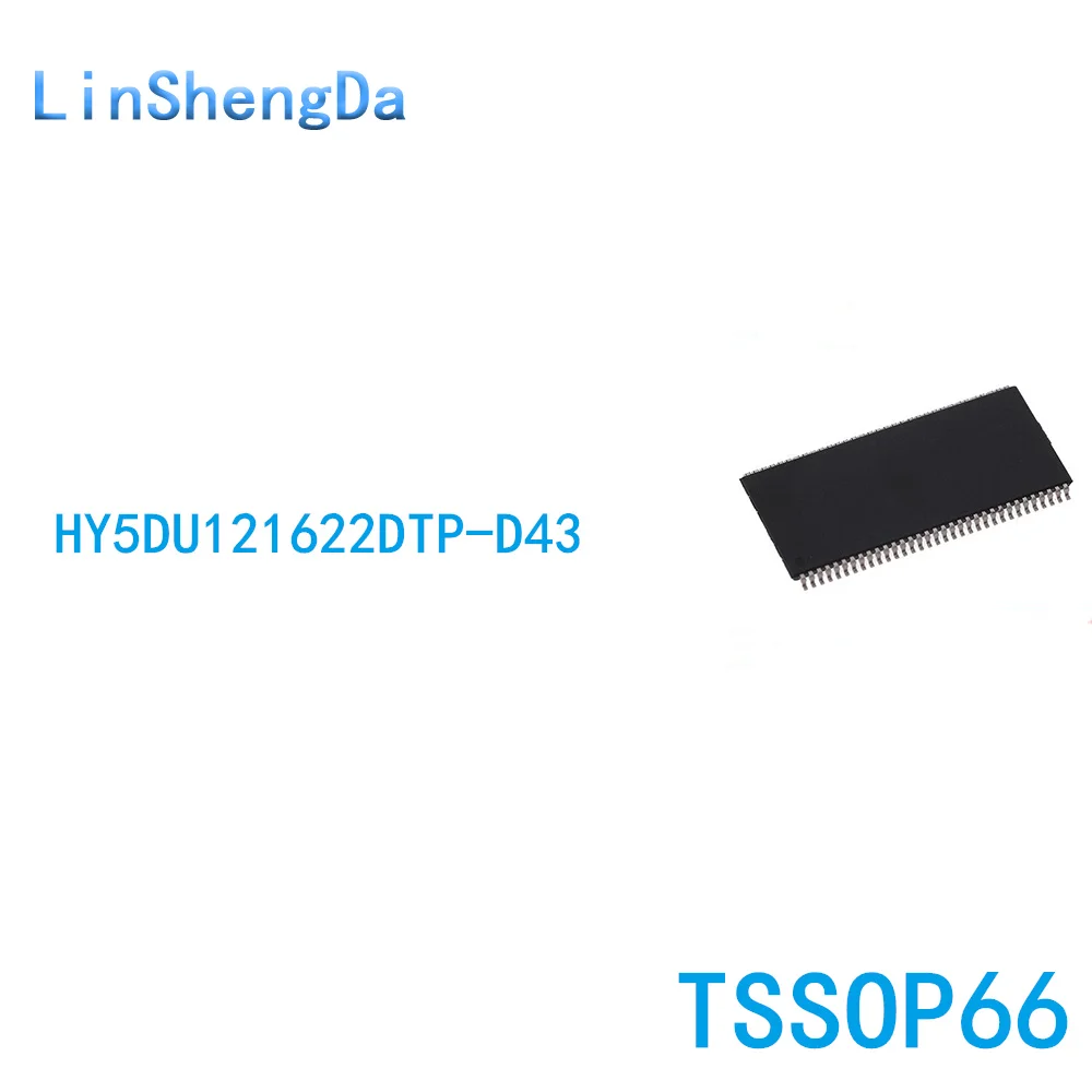 10PCS Memory Particle HY5DU121622DTP-D43 DDR64M16 Bit Routing Modification Upgrade Memory