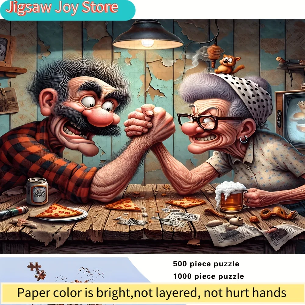 

Пазл для взрослых 500/800 элементов, высокое качество, увлекательная семейная игра для снятия стресса, идеально подходит для дней рождения, Рождества, Хэллоуина и в качестве...