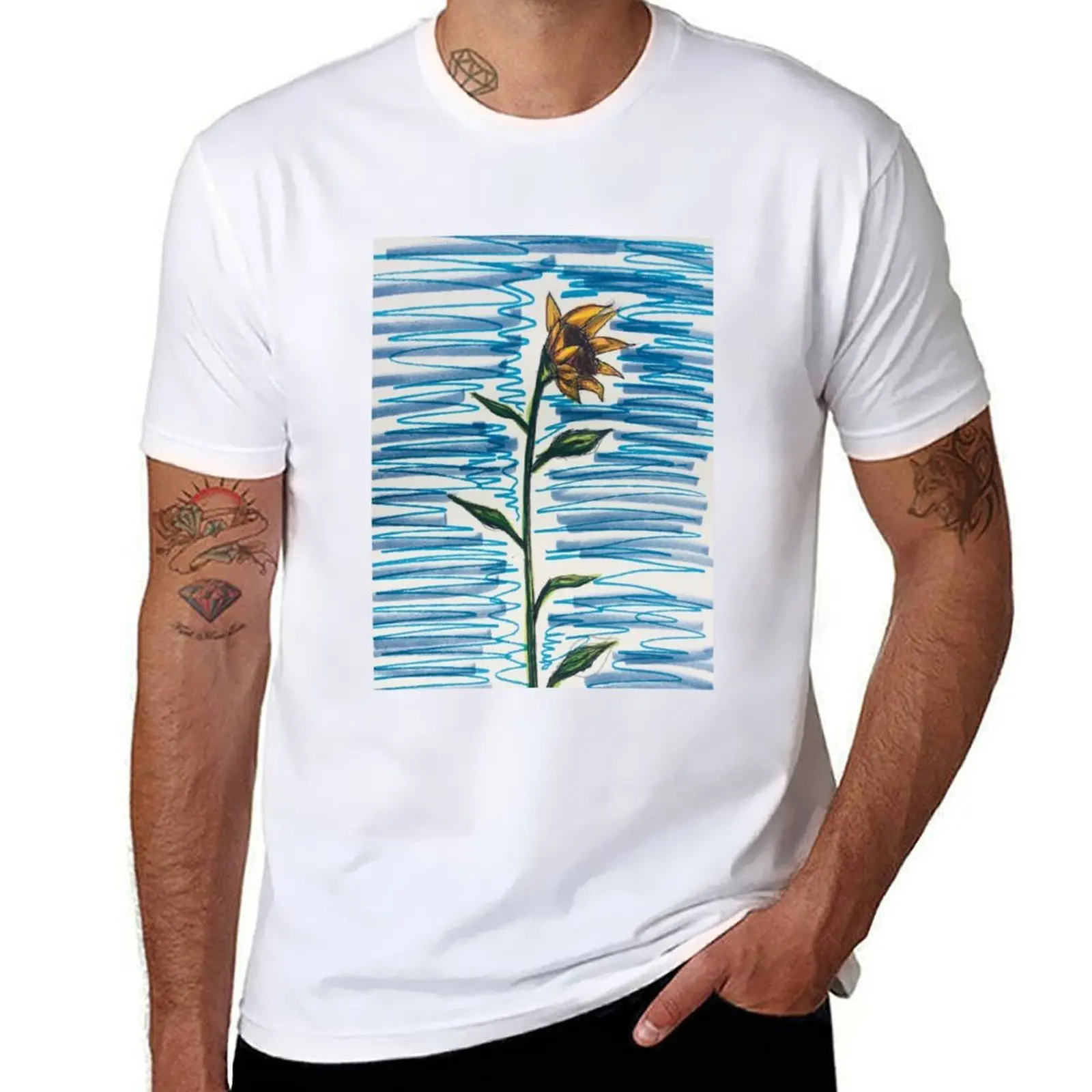 

Sunflower T-Shirt man t shirts for men t shirt man luxury T-Shirt
