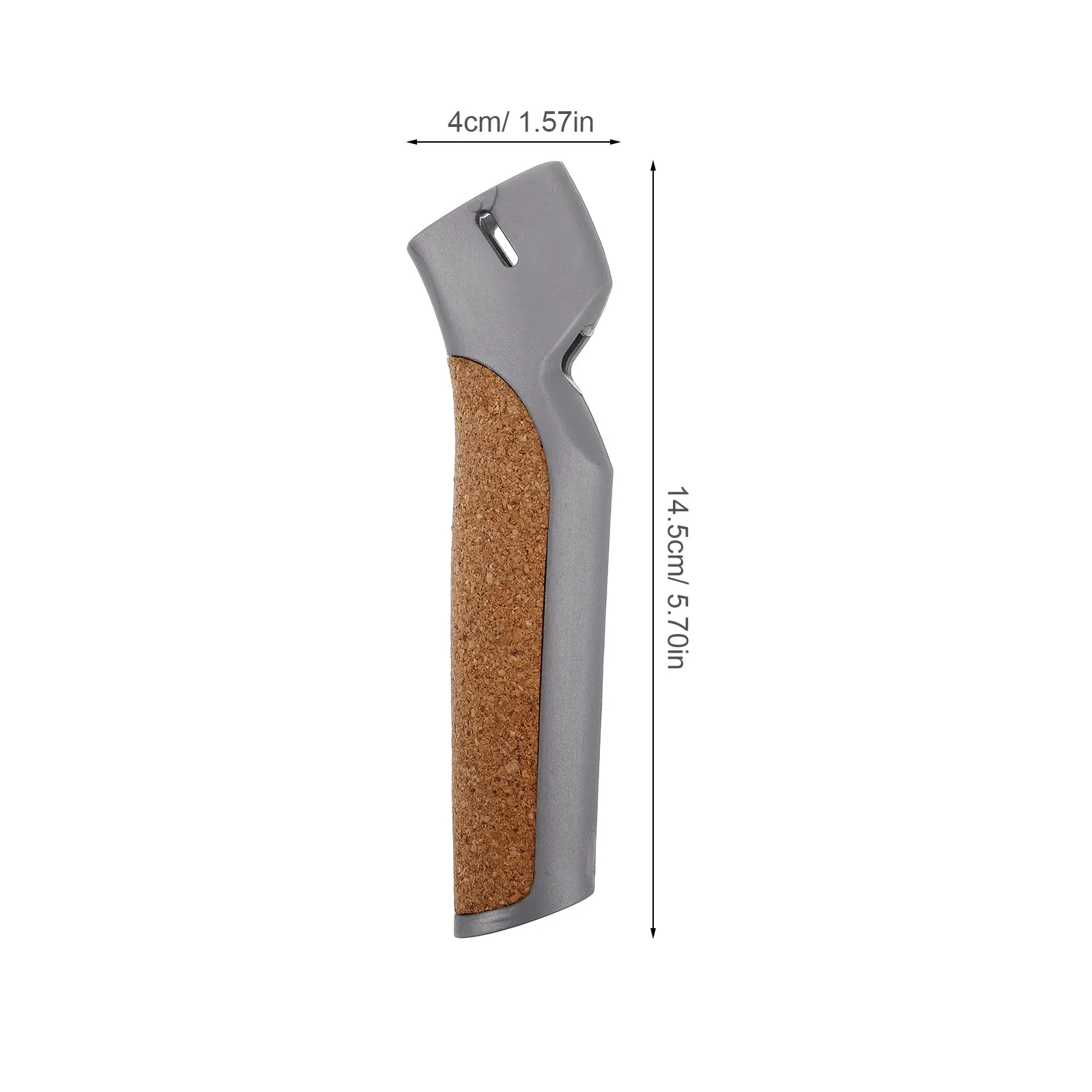 Comfortable Cork Trekking Pole Handle Grip Replacement for Hiking Skiing Trekking Walking Stick Crutch Elderly Support Outdoor