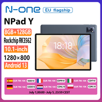 N-one NPad Y Tablet PC Android13 Tablet Computer,10.1 inchi 4 GB RAM 128 GB ROM Four Core 6000 mAh