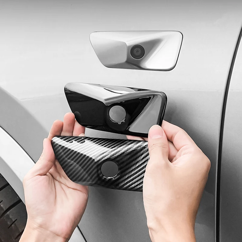 

Car Exterior Side Camera Protection Decoration Cover Sticker Styling Accessories For Leading Ideal Li Xiang L7 L8 L9 Air Pro Max