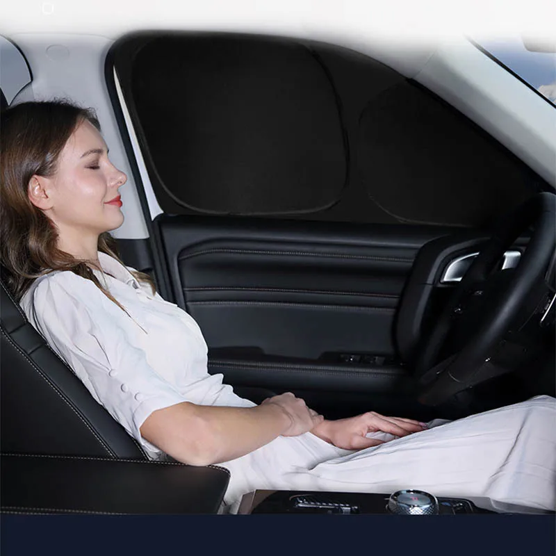 

Side Window Sunshade for Tesla Model Y 2024 Privacy Front Rear Windshield Window Shield Screen Sun Visor Camping Sun Shade Cover