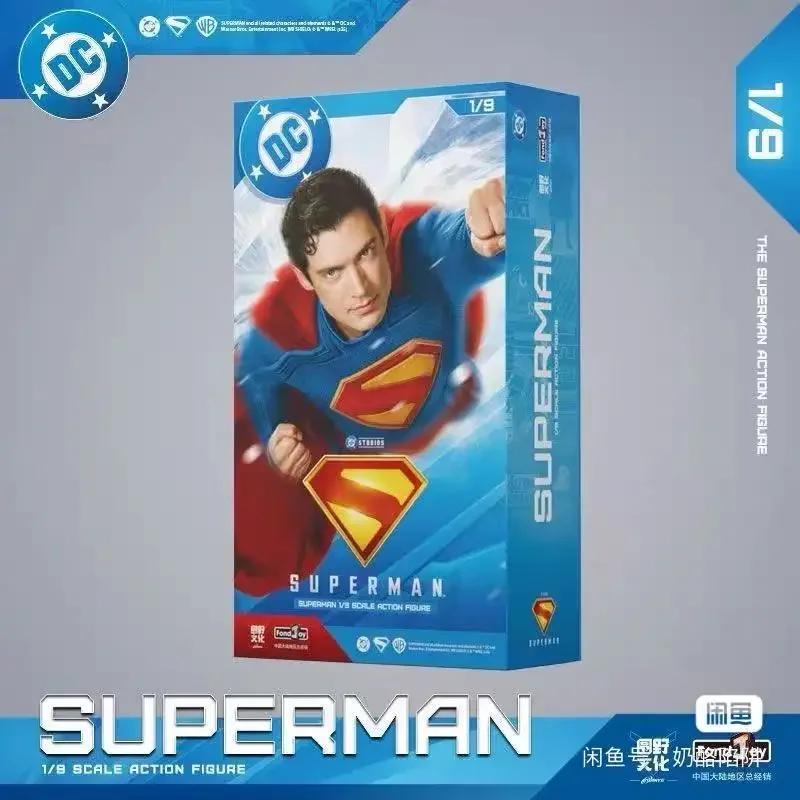 

Оригинальная фигурка Супермена Fondjoy David Corenswet 1/9, новая фигурка Супермена, подвижная игрушка из ПВХ для мальчика, в наличии